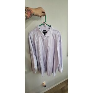 #99 4XL JOS A RESERVE PURPLE DRESS WORK SHIRT SUPER NICE CONDITION
